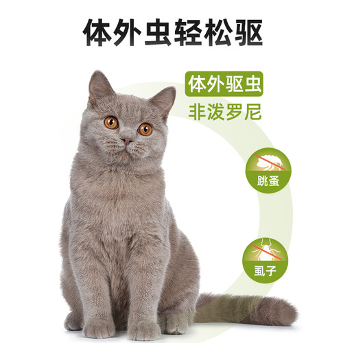 宠物大本营猫咪驱虫药体内外一体狗狗体外滴剂跳蚤蜱虫宠物猫狗用 - 图2