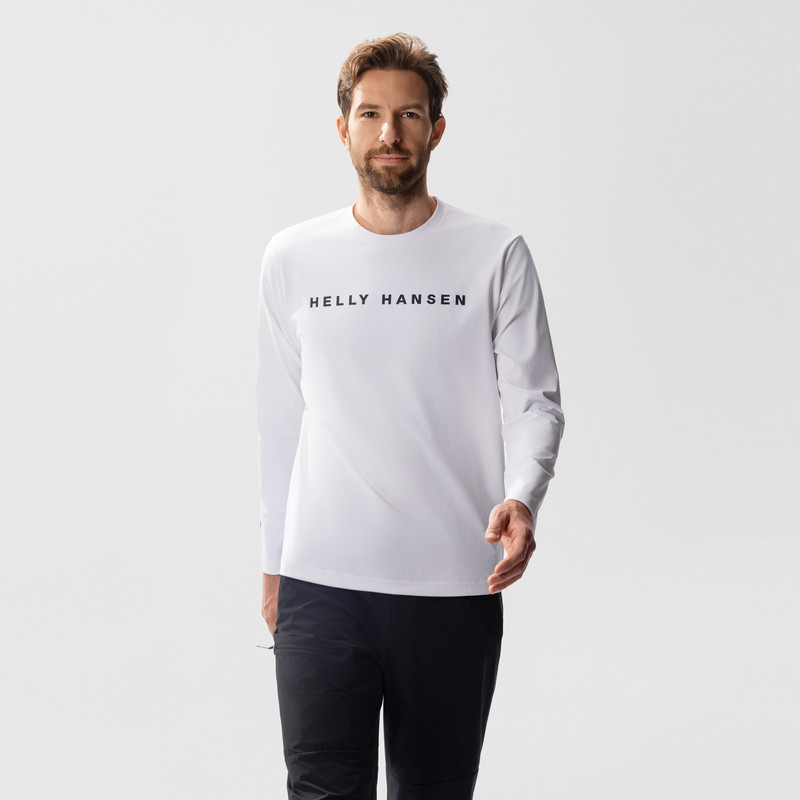 HELLY HANSEN/HH 25秋新男女款专业运动速干舒适防晒长袖速干T恤,淘宝优惠券,粉丝福利购,淘宝优惠卷