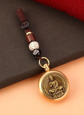 虚空藏菩萨文殊普贤十二生肖大日如来吊坠本命佛转钱守护神钥匙扣