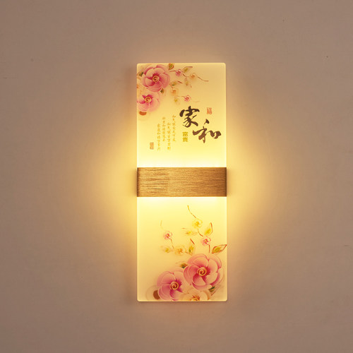 网红壁灯LED床头卧室现代简约创意客厅阳台楼梯过道墙壁中式灯具 - 图2