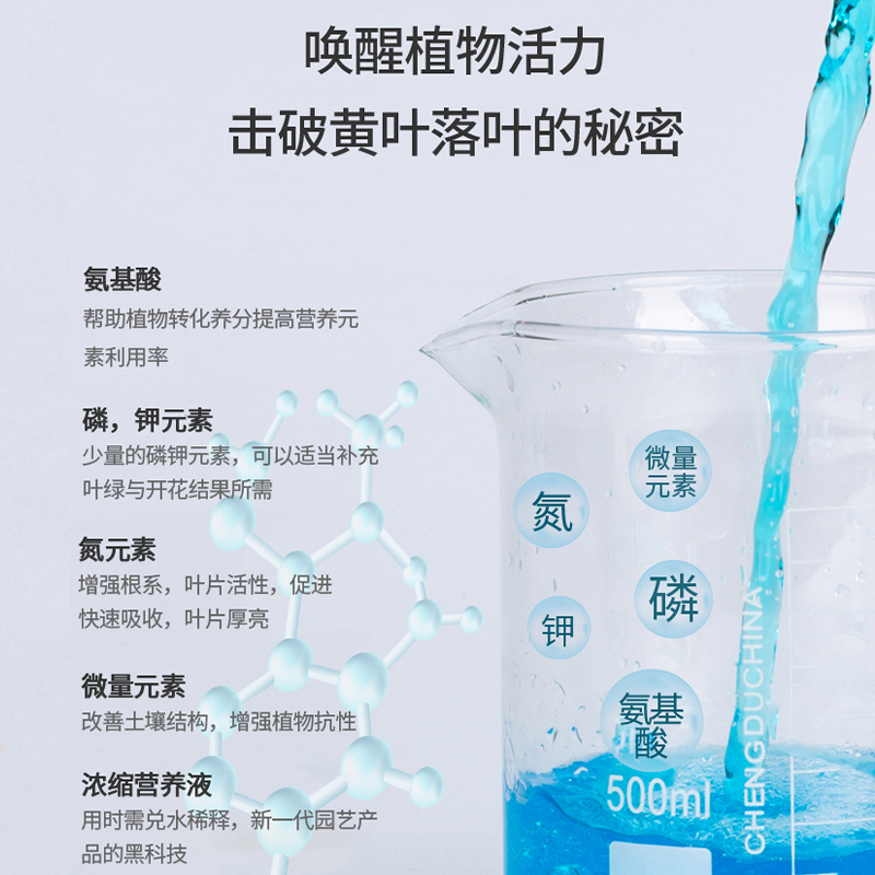 思威博植物营养液通用型家用养花卉绿萝水培绿植多肉盆栽液体肥料 - 图0