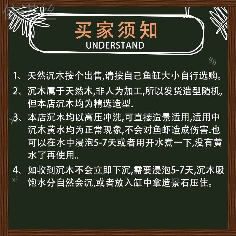 ！香槟树干森林造景沉木树桩水草缸鱼缸爬虫爬宠造景木乌龟晒台-图1