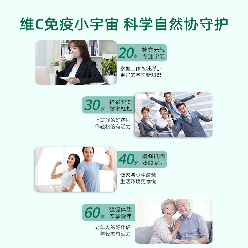 sovita德国针叶樱桃维生素C咀嚼片儿童天然美VC白丸提高免疫维C