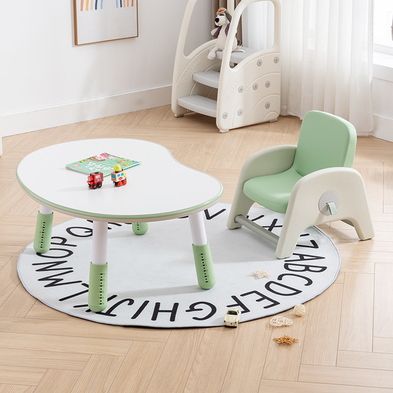 nanx儿童花生桌可调节阅读桌宝宝学习阅读角升降方桌婴儿小沙发椅,淘宝优惠券,粉丝福利购,淘宝优惠卷