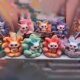 Genuine nine-tailed fox attracting butterflies blind box ornaments national style fox fox fairy desktop mythical beast figure girl birthday gift