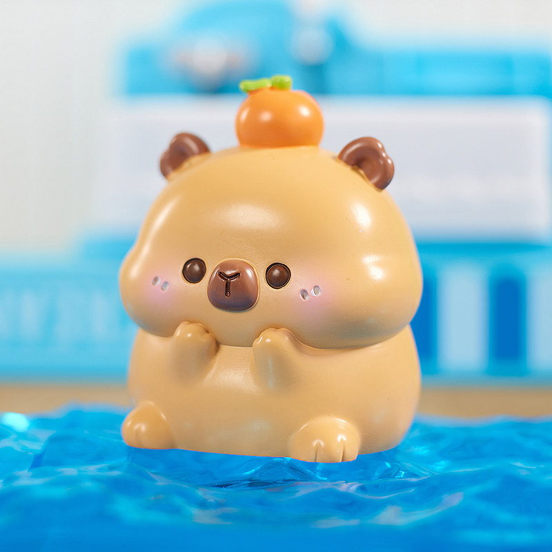 可爱卡皮巴拉盲盒水豚摆件办公Q版明盒指定手办潮玩公仔生日礼物,淘宝优惠券,粉丝福利购,淘宝优惠卷