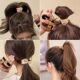 Little bear hair rope thickened hair accessories for girls to tie their hair with high ponytail high elastic rubber band durable