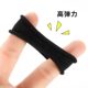 Highly elastic and durable rubber band hair seamless thick hair rope for women with high ponytail headdress simple plain circle hair rope