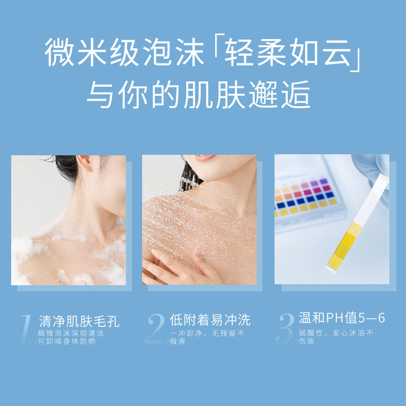 cca凡士林烟酰胺奢养疙瘩沐浴露 cca化妆品沐浴露