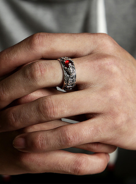 极速Luckdy Ring jewelry for Men fashion Rings Accessories gi