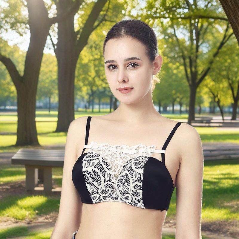 蕾丝遮抹胸防走光神器护胸女假领性感贴领打底无痕内衣遮胸布胸挡,淘宝优惠券,粉丝福利购,淘宝优惠卷