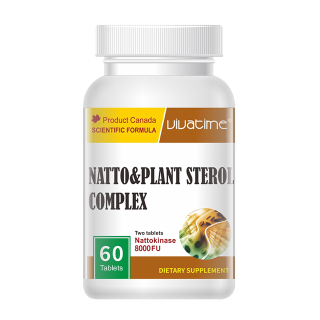 Canadian original imported time key nattokinase 8000FU compound tablets for middle-aged and elderly people's health, genuine