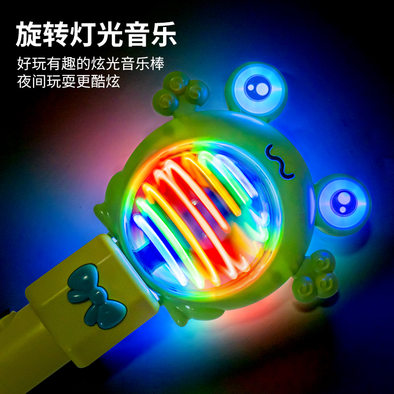 儿童发光玩具音乐仙女棒魔法棒2岁3小女孩宝宝生日礼物抖音网红款 - 图1