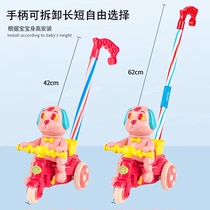 Hand-propelled aircraft Scooter Childrens Toys Pushback Boy Girl 1 1 2-year-old baby baby walker Walk God