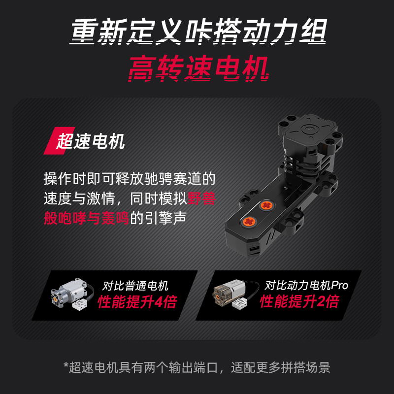 cada咔搭阿波罗太阳神跑车遥控积木 cada咔搭建构/拼插积木