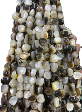 天然海水黑贝壳碎石玉米粒材料
