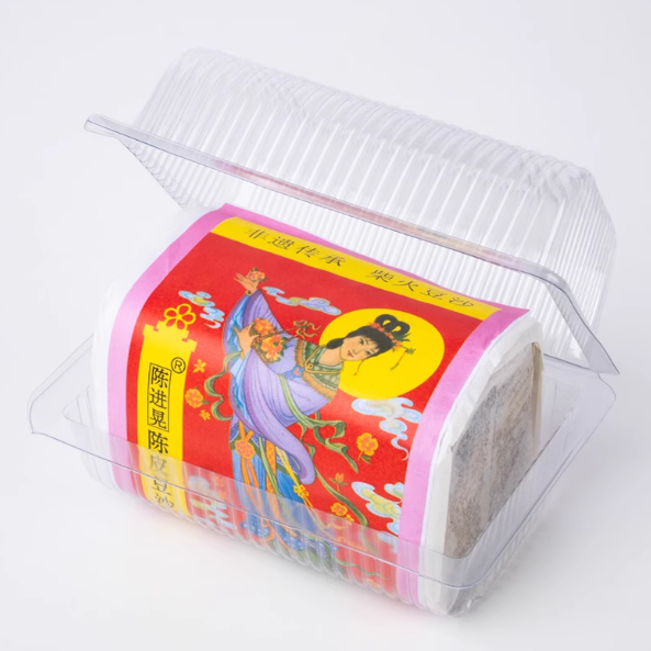 正宗台山陈进晃柴火黑豆沙月饼手工蛋黄冬蓉豆沙五仁豆沙饼特产