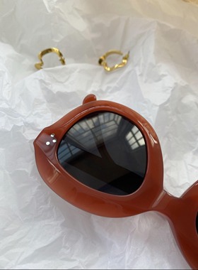 白桃乌龙偏光防晒近视墨镜