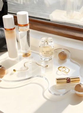 亚克力香薰托盘蛋糕甜点摆件置物