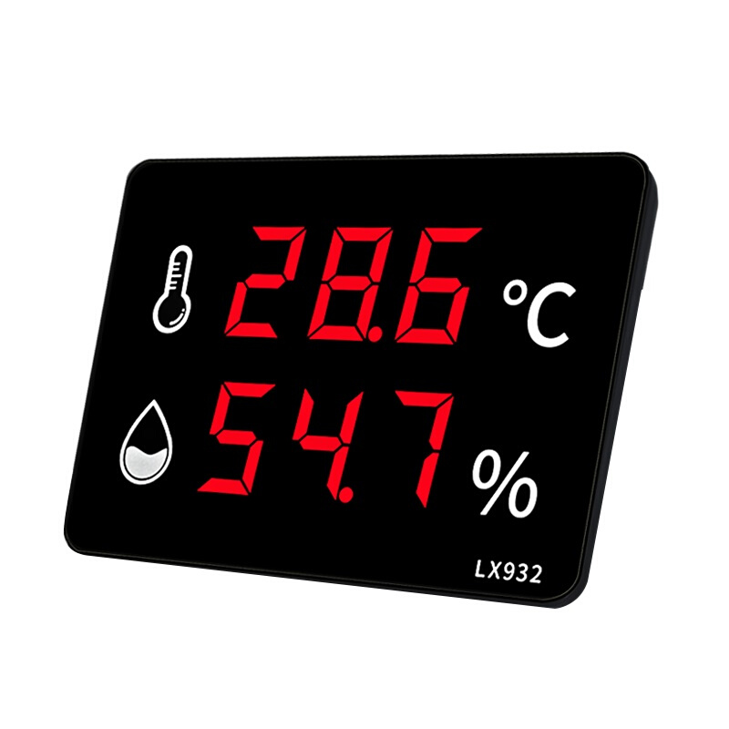 干温度湿度计表养殖场工业大棚农业专用大屏显示仪器高精度LX932-图0