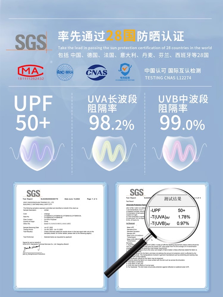 漫白熊冰丝防晒衣女新款夏季宽松大码轻薄透气外套防紫外线防晒服 - 图2