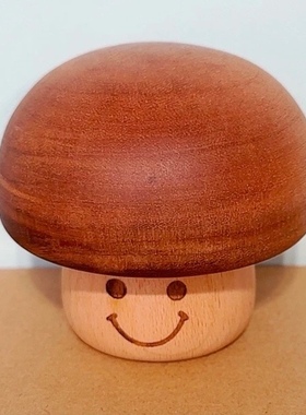 创意木制儿童玩具节日礼物男女朋友八音乐盒摆件一蘑菇精灵