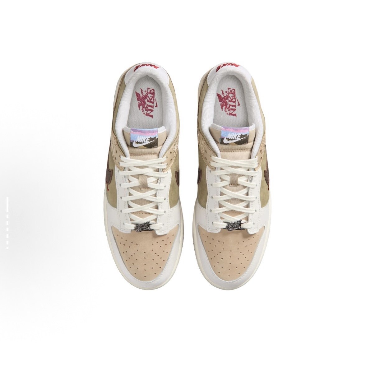 Nike Dunk Low低帮复古板鞋马年限定IQ1118-220,淘宝优惠券,粉丝福利购,淘宝优惠卷