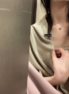 ”轻奢高级风锁骨链“夏日百搭