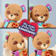 Sleeping Little Cute Teddy Bear Soothing Doll