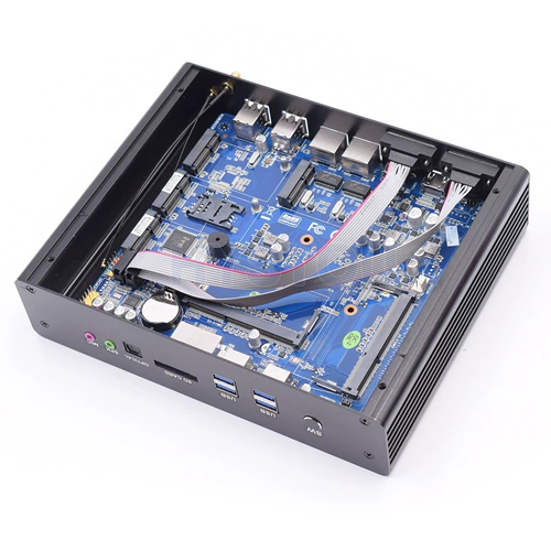 Hystou Mini Computer Host I3-5005U мягкий маршрут с двойной сетью рта Mini PC облачный терминал HTPC