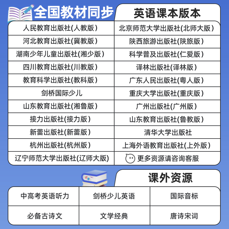 英语磨耳朵神器单词记背听读跟读听力播放器学生专用随身听听力宝学习机复读机小学生初中生初一听力机