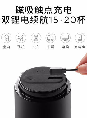 NICOH便携咖啡机家用多功能小型自动现磨咖啡豆研磨手冲一体迷你