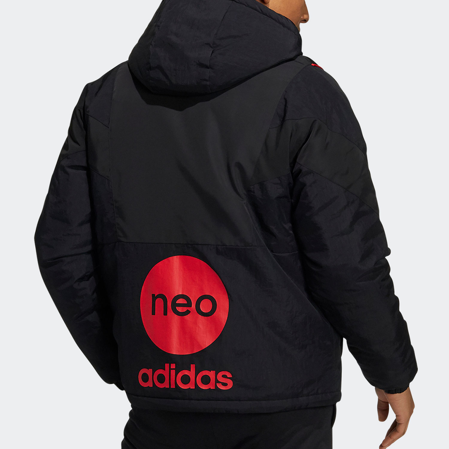 Adidas/阿迪达斯正品NEO M SW CB PAD JKT男子运动保暖棉服HC9731-图1