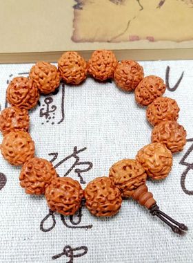 仿蜜蜡小金刚菩提12m手串