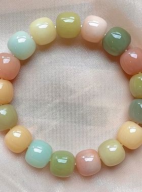 多宝菩提女孩绕指柔盘玩手串