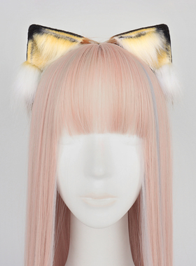 猫耳发箍cos可调节狐狸耳朵