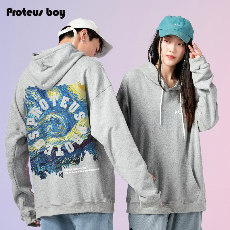 proteusboy星空文艺复兴男加厚卫衣 ProteusBoy卫衣