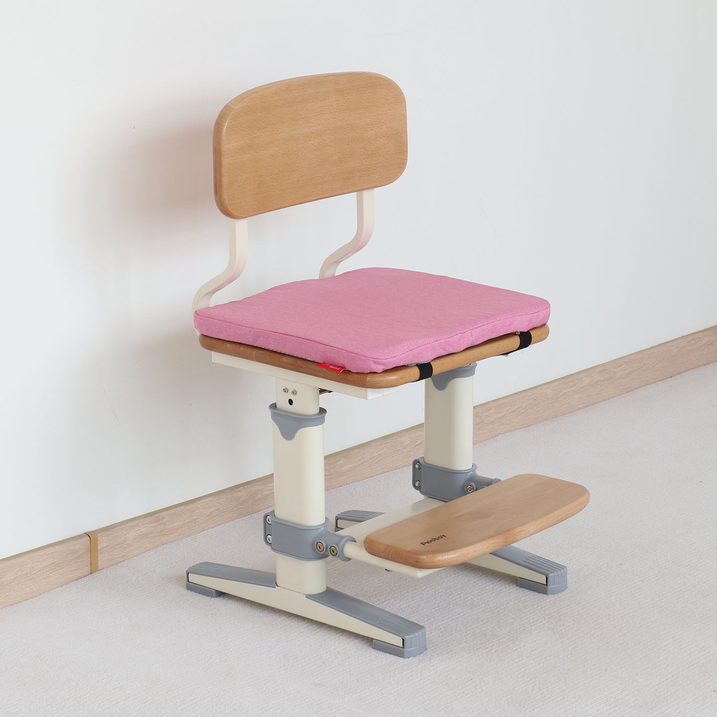 Aooboy儿童学习椅子实木小学生写作业可升降调节写字椅家用坐姿