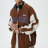 Warrior, бейсбольная трендовая японская форма, демисезонная брендовая куртка, в корейском стиле, оверсайз, увеличенная толщина