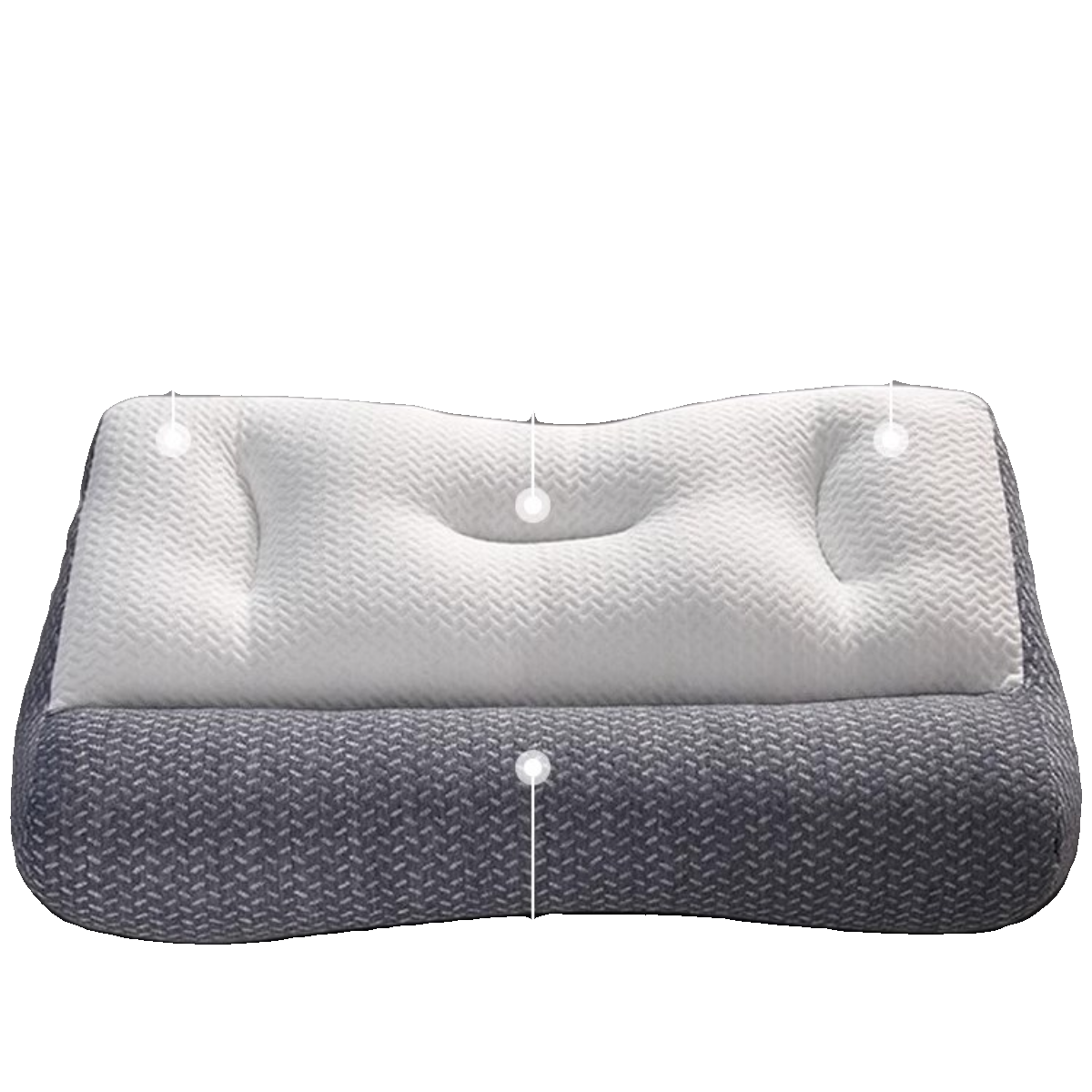 日本骨科颈骨牵引反弓助分区护颈椎枕头助睡眠枕芯酒店家用一对,淘宝优惠券,粉丝福利购,淘宝优惠卷