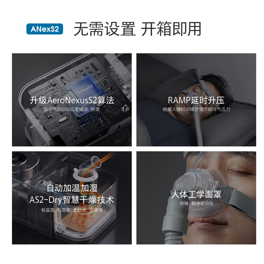 Haier bi-level ventilator home anti-snoring device for the elderly