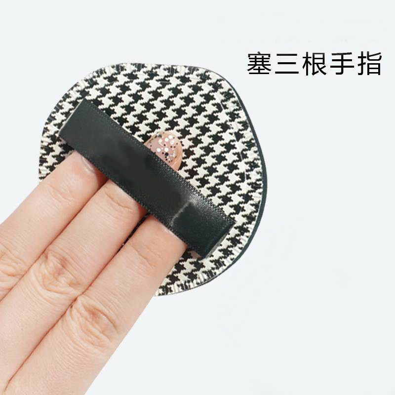 粉底扑蛋工具遇水变大柔软千鸟格 木棉团美妆蛋/扑/海绵