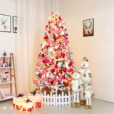 Рождественские бархатные рождественские елки