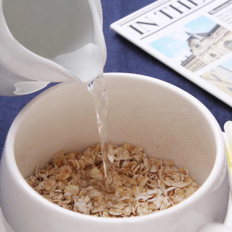 高老头澳洲燕麦片1kg*2罐 纯麦片早餐冲饮即食营养代餐饱腹食物品 - 图2