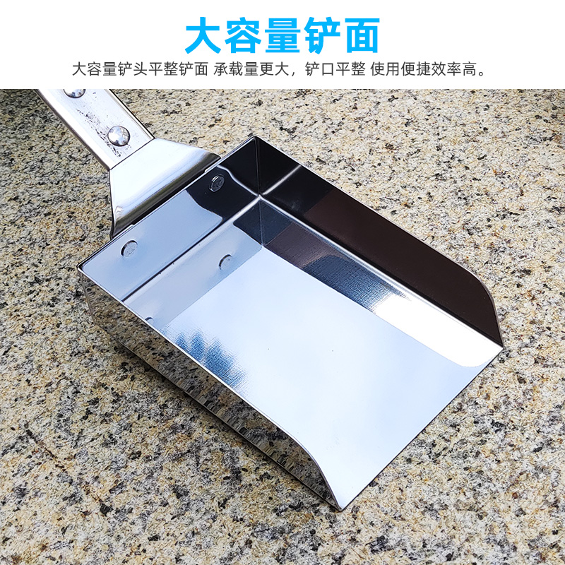 园艺工具不锈钢小铲子种花养花户外挖土铁铲农用种菜遛狗铲屎神器