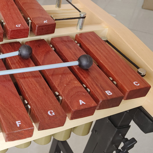 马林巴琴红木琴钟琴32音37音铝板琴敲琴专业奥尔夫打击乐器钢片琴 - 图0