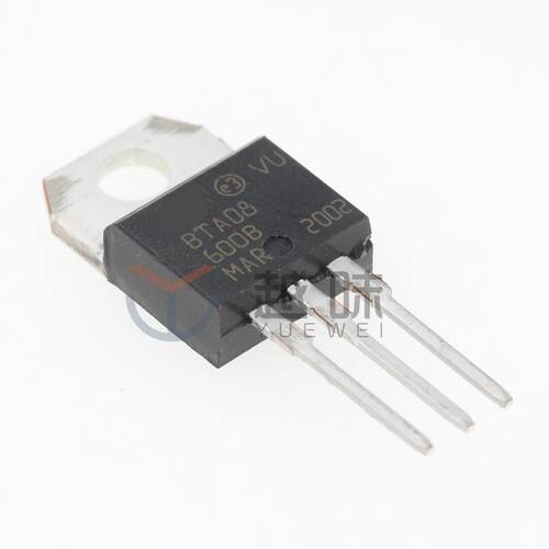 BTA08-600B 直插三极管 TO-220 8A600V 双向可控硅 - 图0