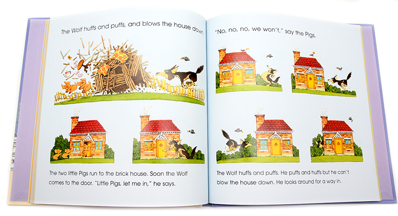 Usborne童话故事精装合集英文原版绘本 The Usborne Book of Fairy Tales儿童经典童话睡前故事读物睡美人灰姑娘小红帽三只小猪-图1