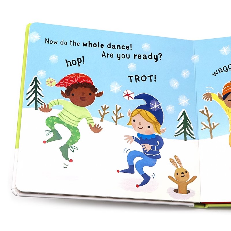 Usborne发声书 与精灵共舞 英文原版绘本 Dance with the Elves 按键触摸发声书 儿童早教启蒙 英语故事绘本 亲子共读 SAM TAPLIN