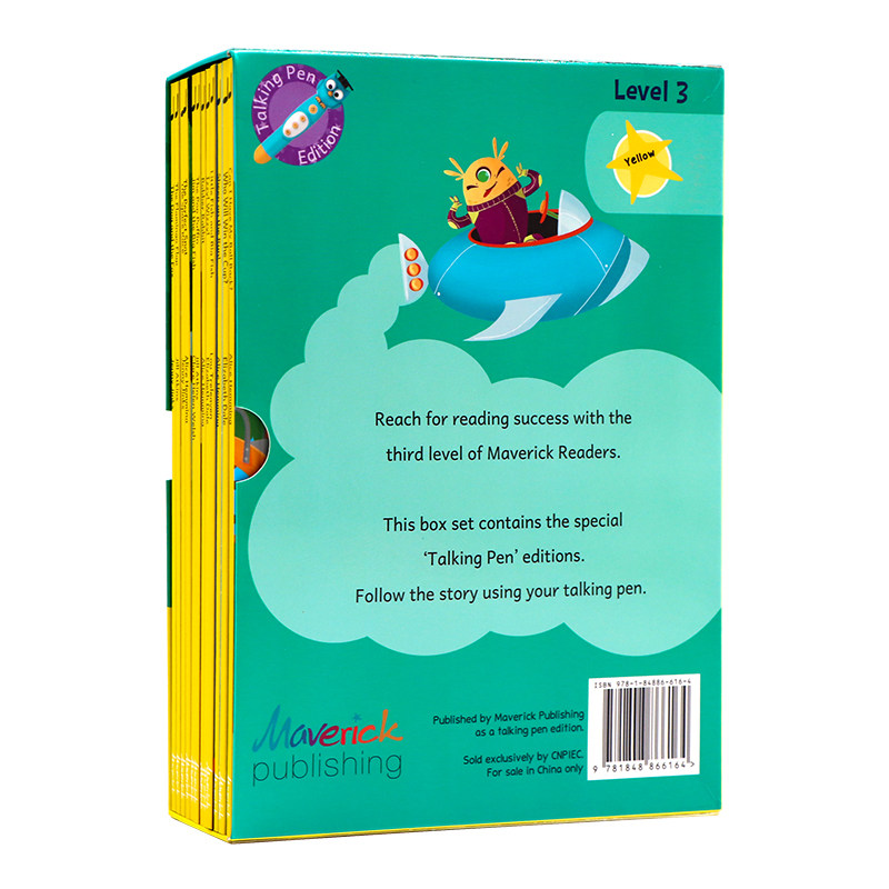 儿童英语分级阅读英文原版绘本Maverick Early Reader 12册 黄色 level3阶段 Yellow Readers box sets 幼儿早教启蒙认知亲子共读